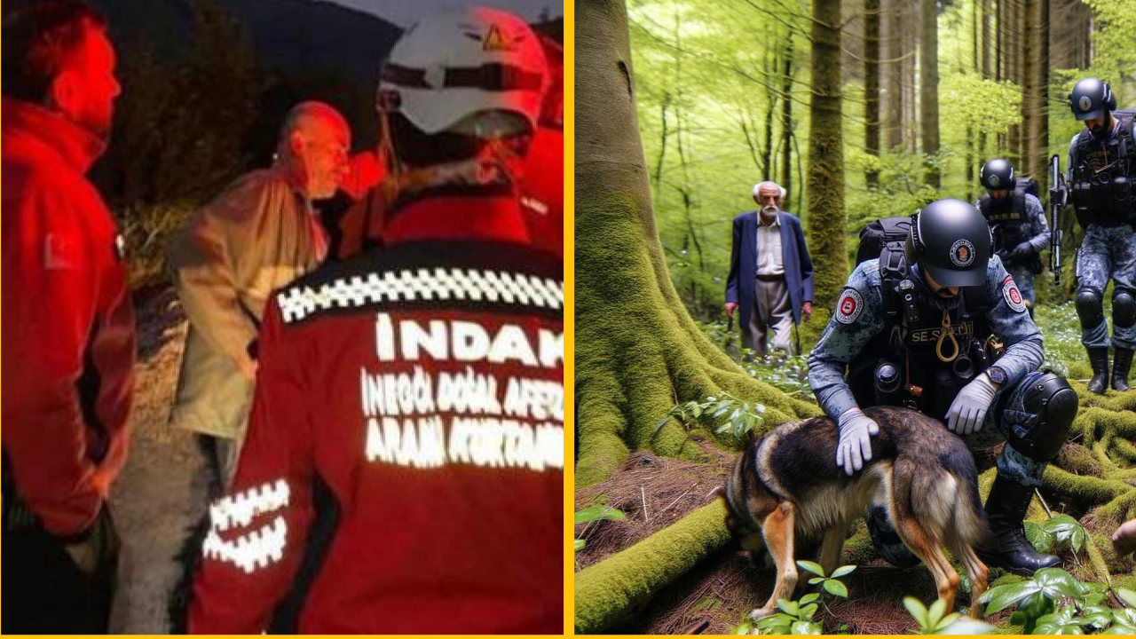 Opitý muž strávil hodiny hľadaním nezvestnej osoby spolu s pátracou skupinou nevediac, že hľadal sám seba