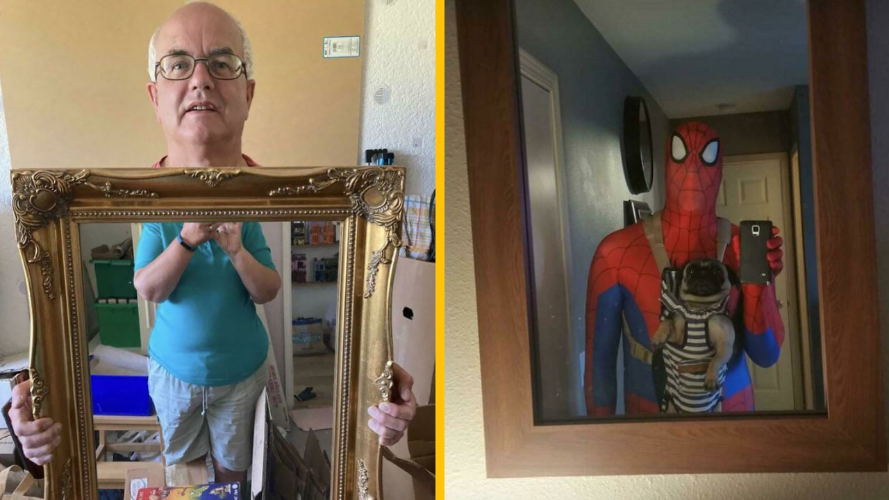 14 zábavných fotiek, kedy sa ľudia originálnym spôsobom snažili predať zrkadlo #1
