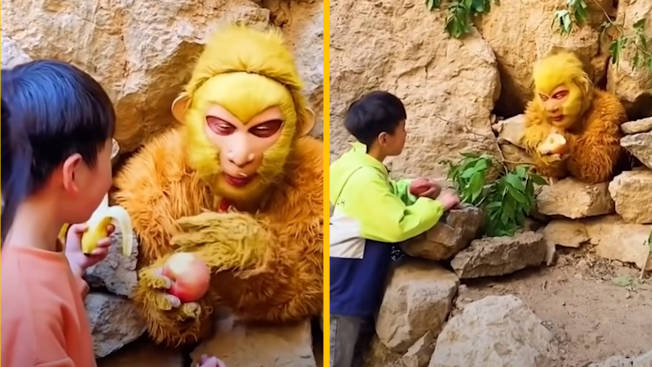 Čína hľadá zamestnanca, ktorý by bol ochotný žiť v jaskyni a predstierať, že je kráľ opíc