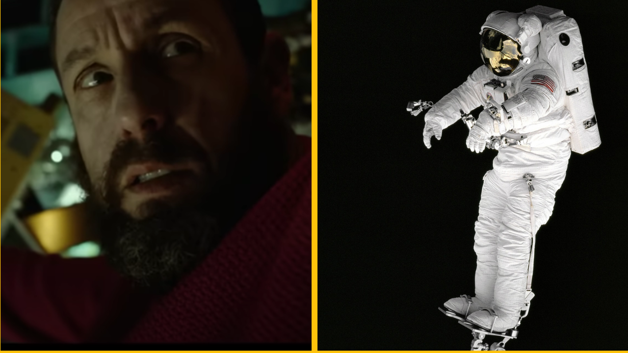 Adam Sandler ako manžel zmietaný vo vesmíre v traileri k filmu „Spaceman“.