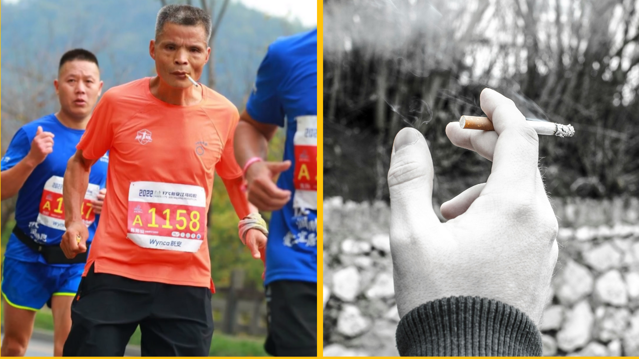 Bežec bol diskvalifikovaný po tom, ako celý maratón prefajčil