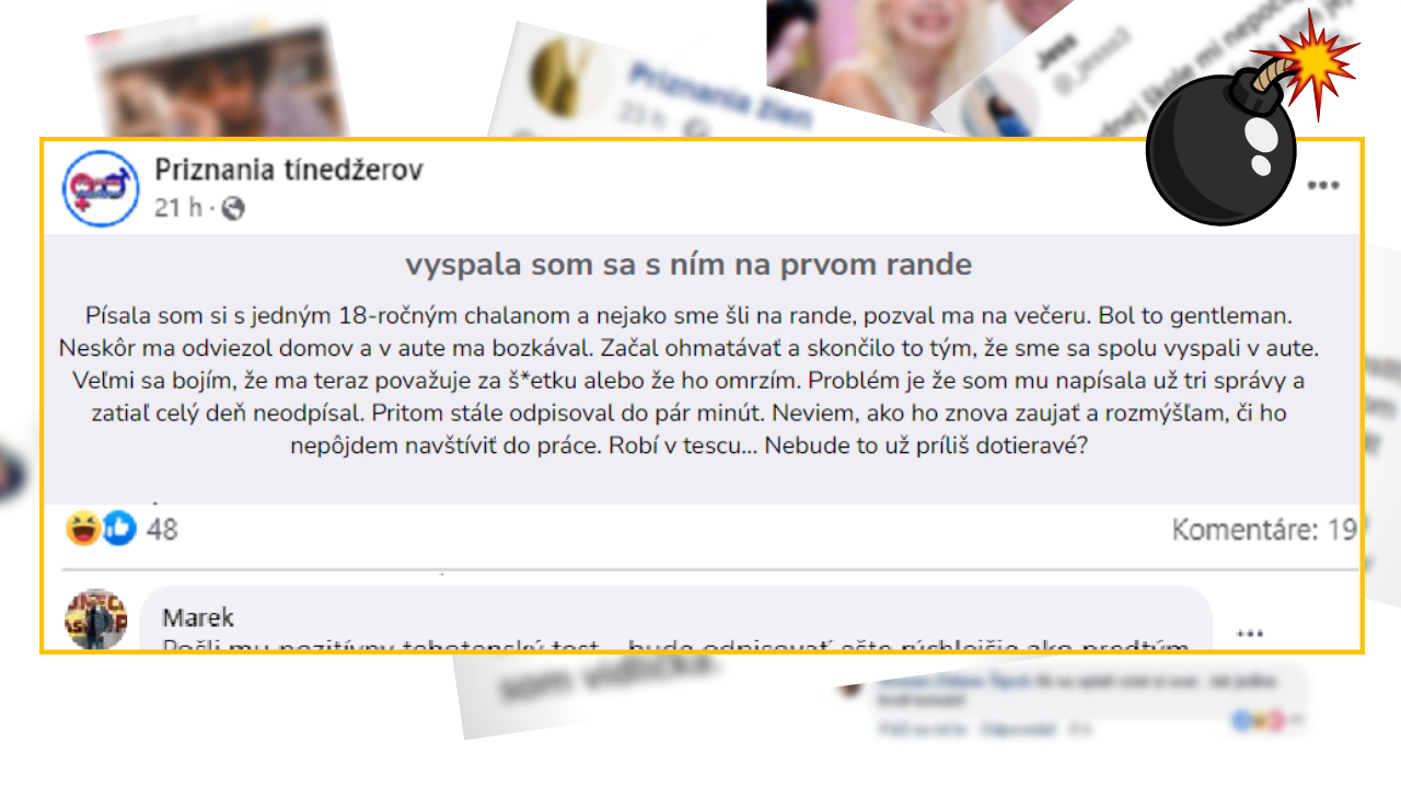 Bomby zo sociálnych sietí #904 – vyspala sa s ním na prvom rande, teraz jej neodpisuje na správy