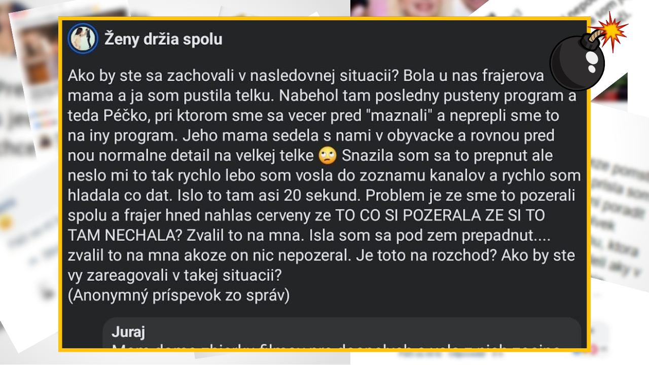 Bomby zo sociálnych sietí #891 – baba zapla telku a svokre tým prezradila, že pozrezávajú filmy pre dospelých, neuveríš čo spravil jej frajer