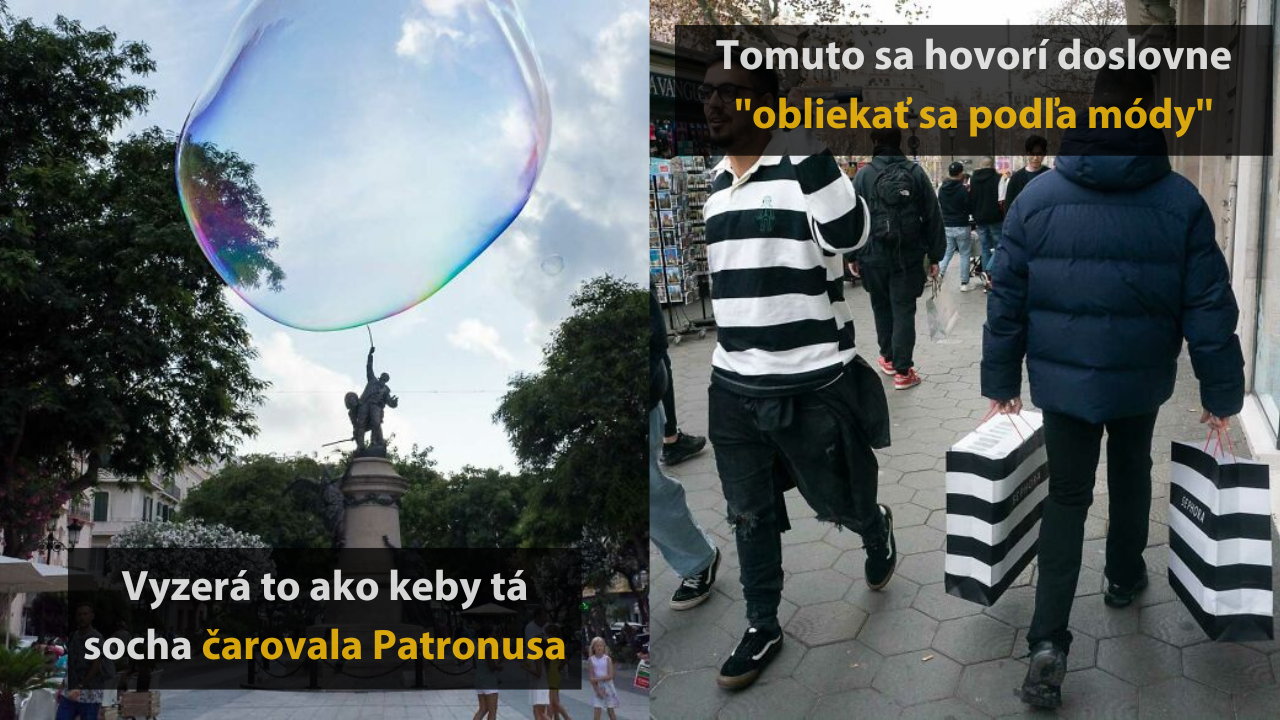 15 náhodných a vtipných fotografií z ulíc #1