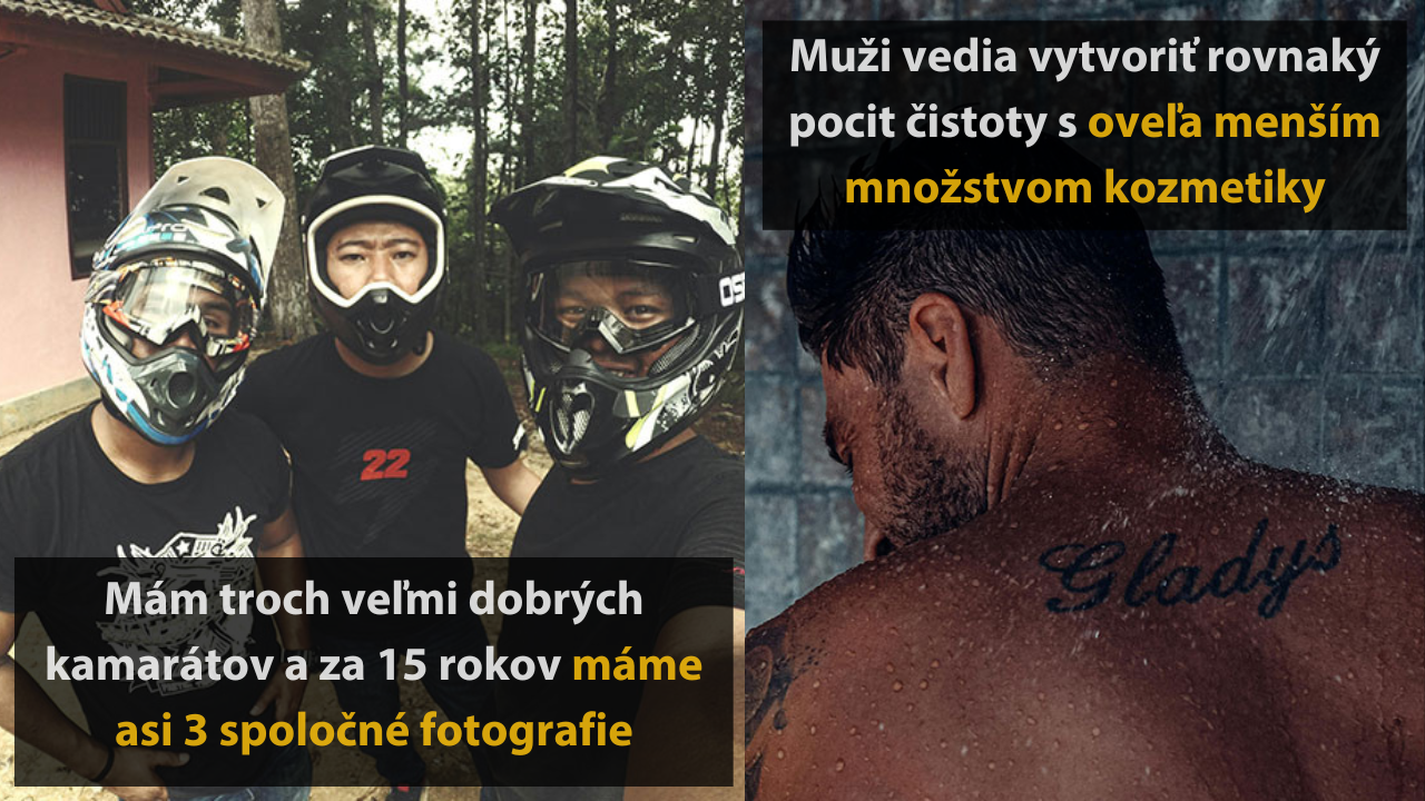 15 vecí, ktoré sú úplne normálne pre mužov, no nie pre ženy #1