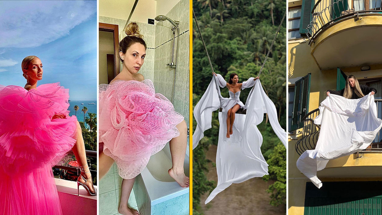 Pár napodobňuje fotky celebrít s tým, čo nájdu doma. Ich bizarné počiny vás dostanú do kolien