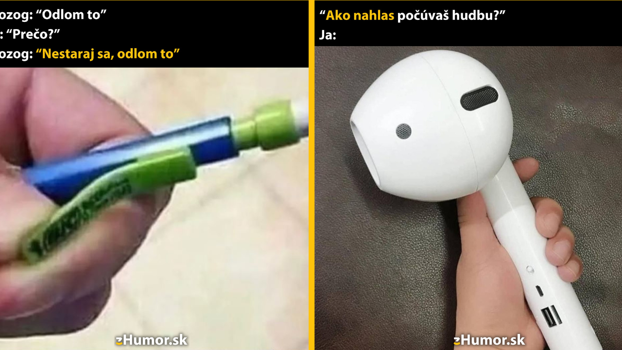 Zopár memečiek, ktoré vznikli, aby ti spríjemnili deň #1385: Nepremýšľaj nad tým, odlom to.
