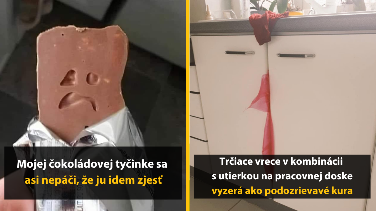 15 vtipných fotografií bežných vecí, v ktorých ľudia videli tvár