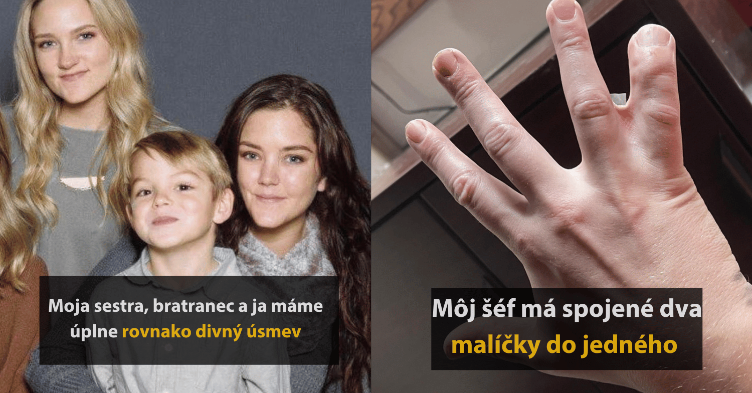 Foografie, ktoré ti ukážu aká zaujímavá a zvláštna vie byť genetika