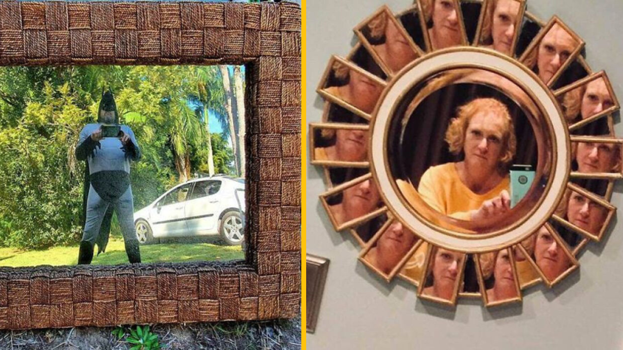 14 zábavných fotiek, kedy sa ľudia originálnym spôsobom snažili predať zrkadlo #2