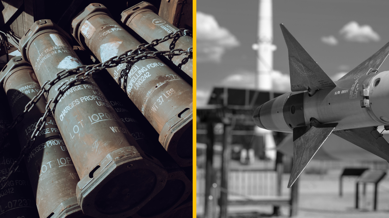 V garáži niekoho domu sa našla raketa z obdobia studenej vojny