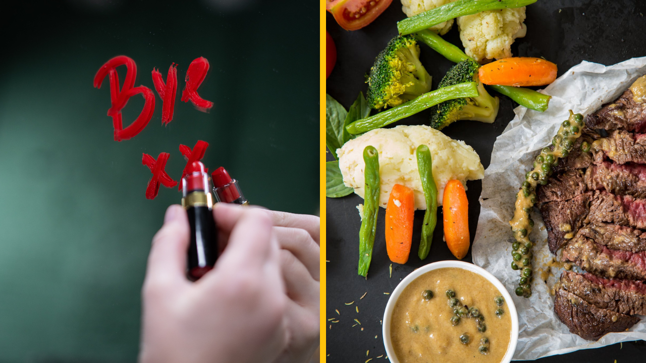 Ženu na Valentína vyhodil jej priateľ, lebo na večeru zjedla príliš veľa jedla