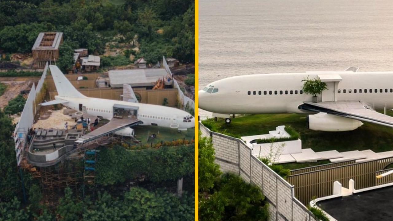 Ruský developer premieňa Boeing 737 na úžasnú luxusnú vilu – VIDEO