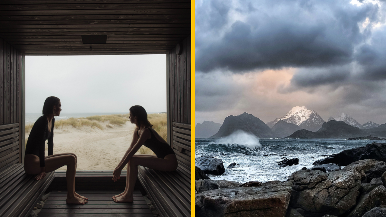 Hostia plávajúcej sauny, ktorí mali na sebe iba uteráky, zachránili duo po páde auta do fjordu v meste Oslo