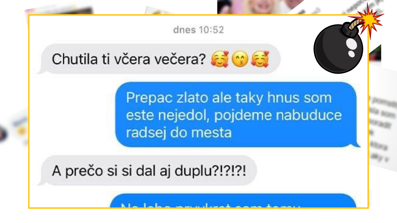 Bomby zo sociálnych sietí #910 – dal si dupľu, hoci mu večera od manželky vôbec nechutila. Prezradil dôvod prečo.