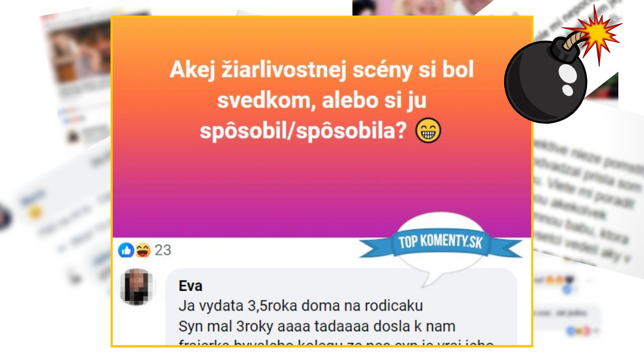 Bomby zo sociálnych sietí #923 – Eva zažila doma vtipnú žiarlivostnú scénu a jej muž to zobral s humorom