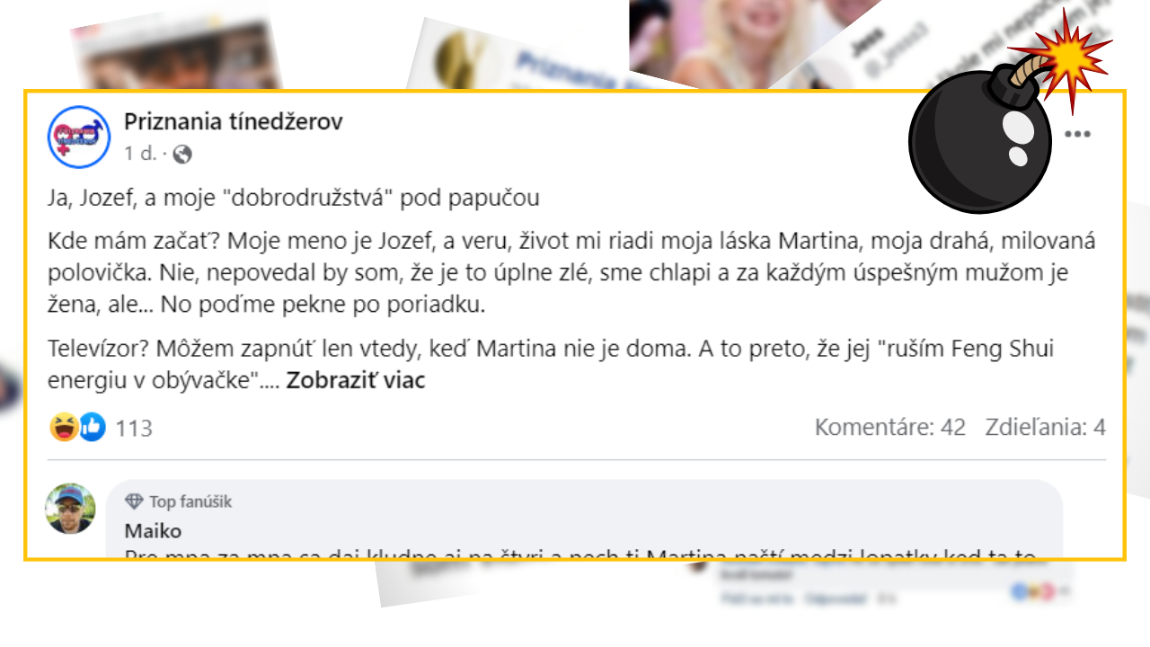 Bomby zo sociálnych sietí #915 – Slovák Jozef sa posťažoval ako vyzerá jeho život pod papučou