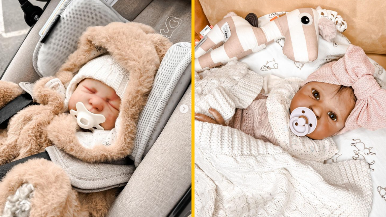 K žene vyrábajúcej realistické bábiky prišli policajti, lebo ju niekto nahlásil, že zabudla svoje dieťa na okne