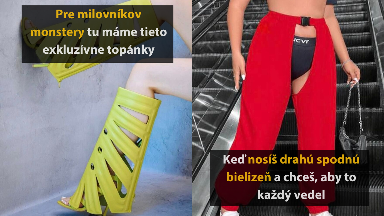 15 vtipných kúskov oblečenia, ktoré by si nikto dobrovoľne nekúpil #2