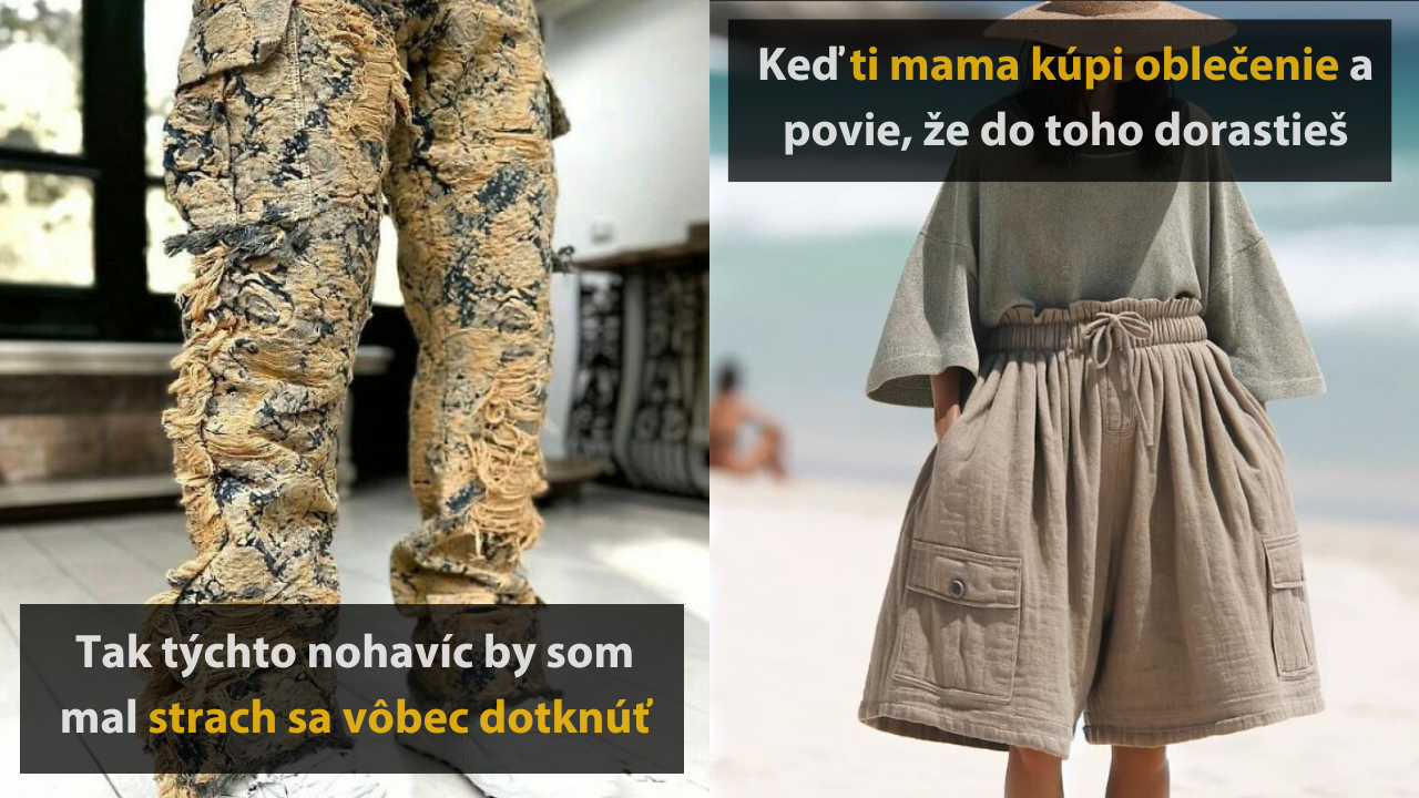 15 vtipných kúskov oblečenia, ktoré by si nikto dobrovoľne nekúpil #1