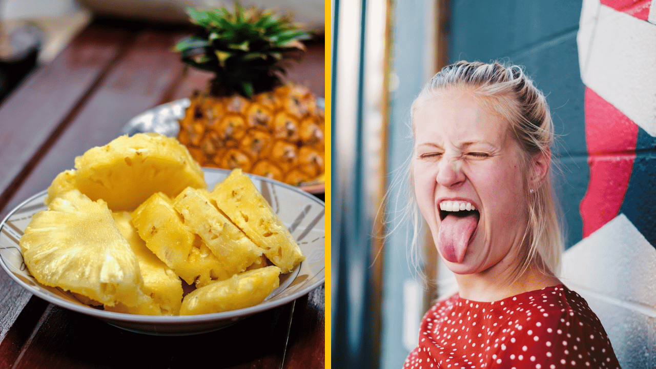 Hrozivé zistenie – prečo nás po zjedení ananásu bolí jazyk