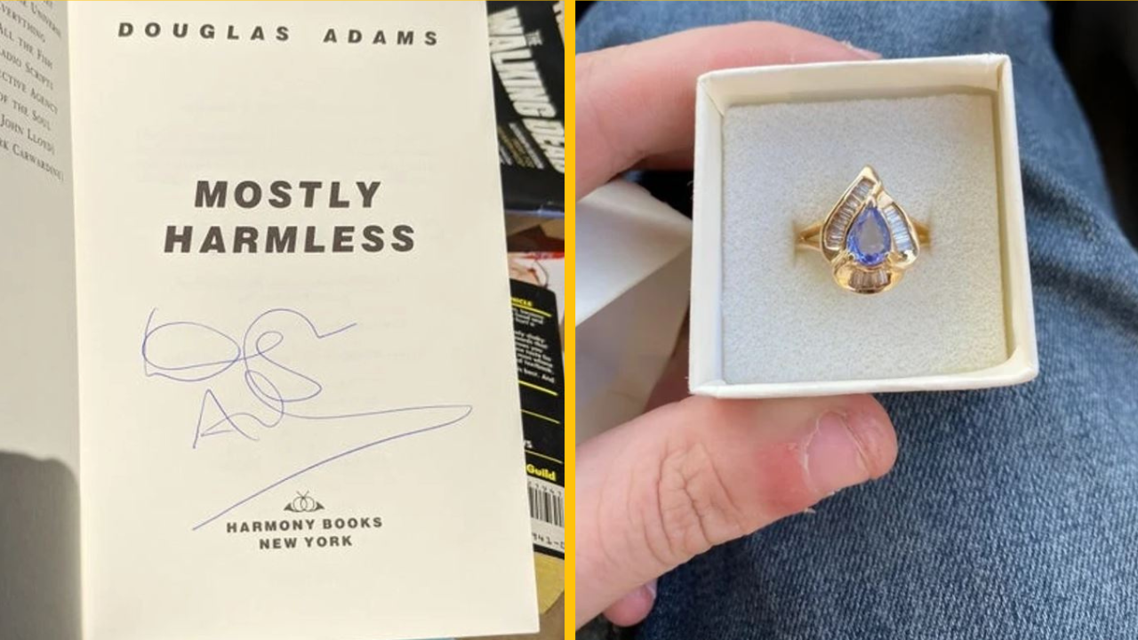 Úžasné nálezy objavené ľuďmi, ktorí sa zdajú byť požehnaní bohmi kontajnerov