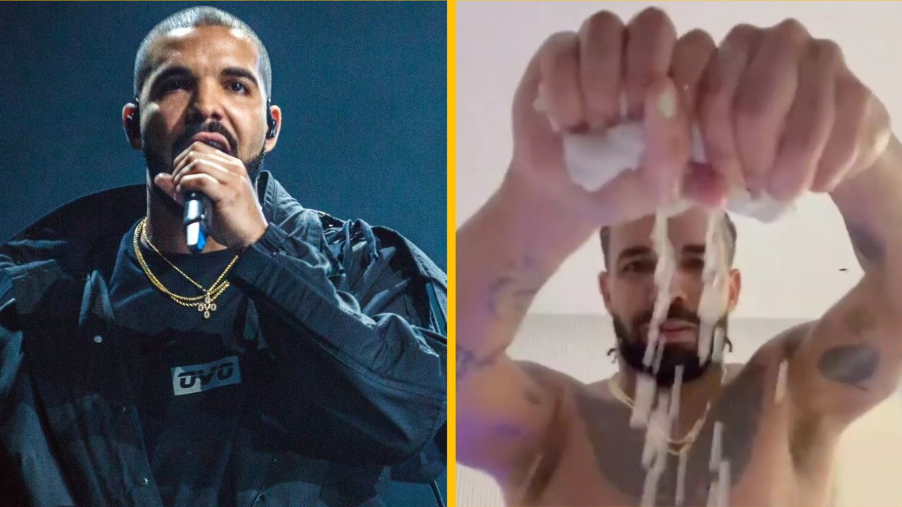 Ľudia boli znechutení po tom, čo Drake zdieľal video, v ktorom ukazuje, ako veľmi sa počas show potí