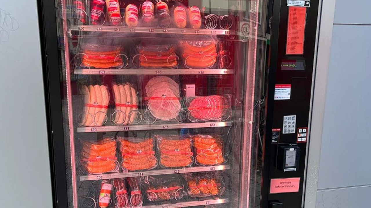 V Nemecku sú čoraz viac populárne automaty na klobásy. Ako prílohu si z nich môžete kúpiť zemiakový šalát