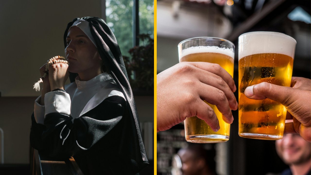 Mníšky si otvorili krčmu, v ktorej predávajú pivo a zároveň šíria Božie slovo. Tvrdia, že pivo nie je hriech