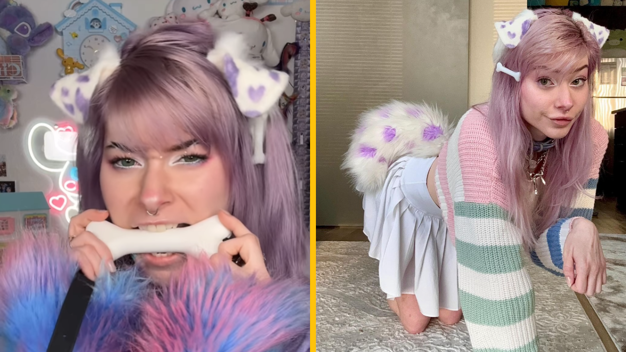 Žena, ktorá sa identifikuje ako pes, prezýva svojich priateľov svojimi psovodmi