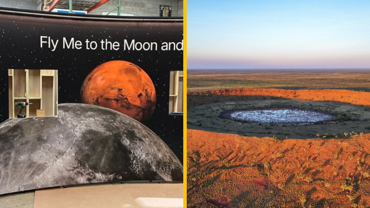 Letisko v Maine ponúka svojim návštevníkom vzácnu príležitosť navštíviť Mesiac