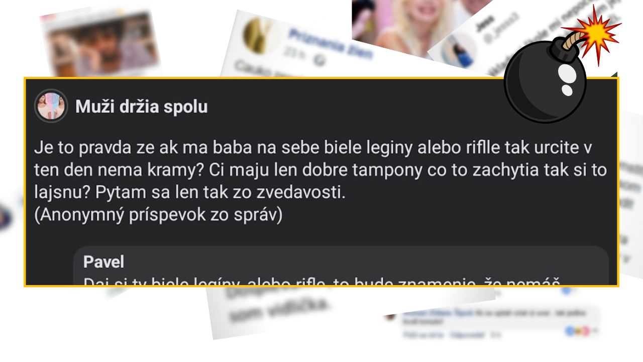 Bomby zo sociálnych sietí #933 – vtipné rady či nosiť alebo nenosiť biele legíny, keď má žena svoje dni