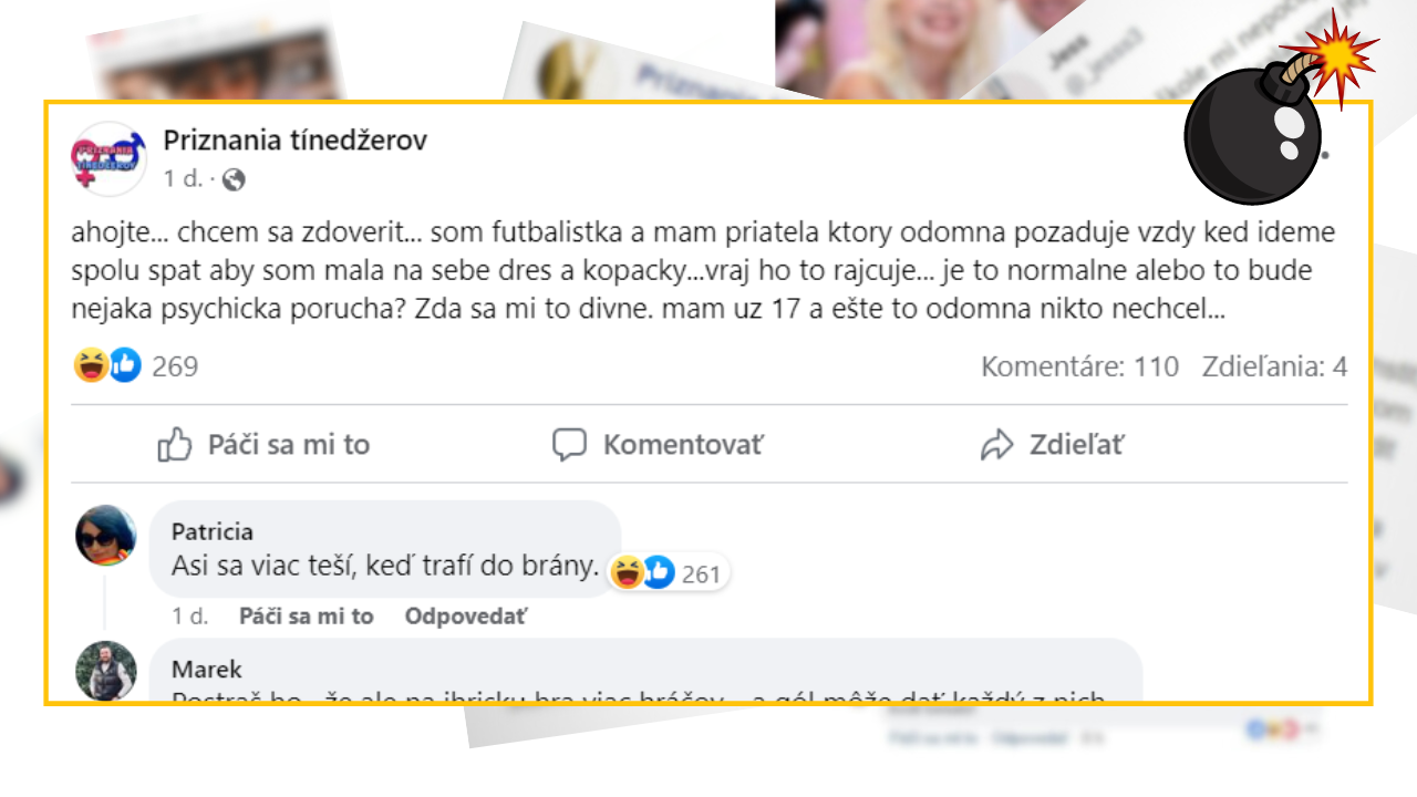 Bomby zo sociálnych sietí #946 – je futbalistka a keď TO chce robiť s frajerom, musí si dať kopačky a dres