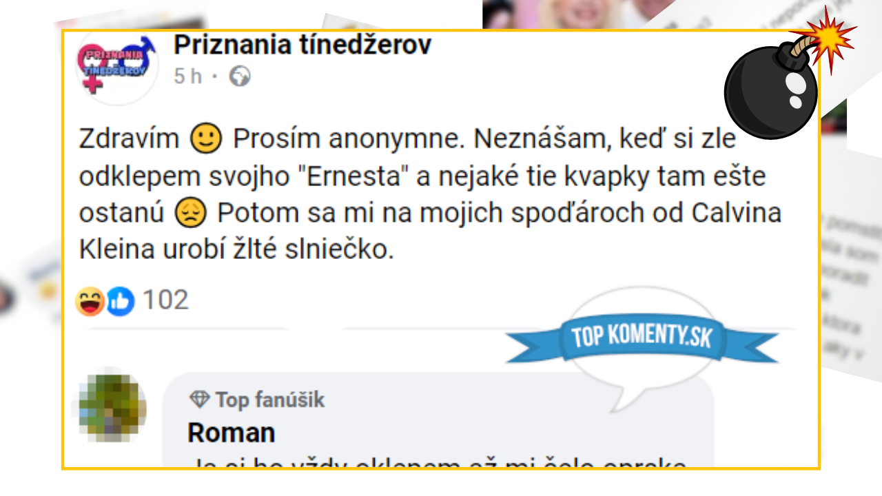Bomby zo sociálnych sietí #948 – priznal sa, že neznáša, keď si ho zle oklepe po malej potrebe