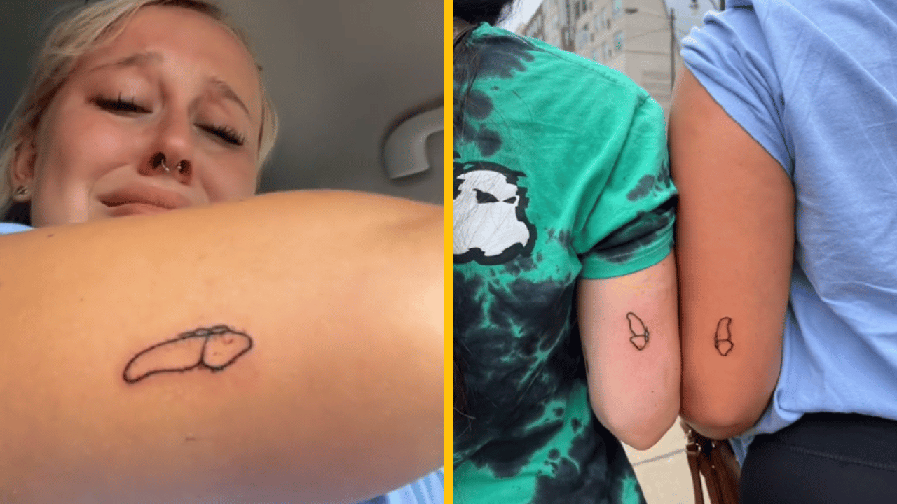 Žena si nechala urobiť spoločné tetovania s kamarátkou – z výsledku ostala totálne zhrozená