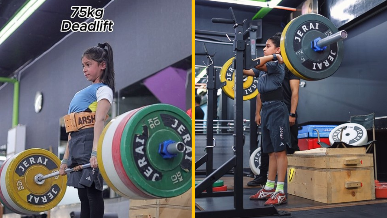 Toto 9-ročné dievčatko dokáže zdvihnúť trojnásobok svojej váhy. Už ako osemročná dosiahla rekord