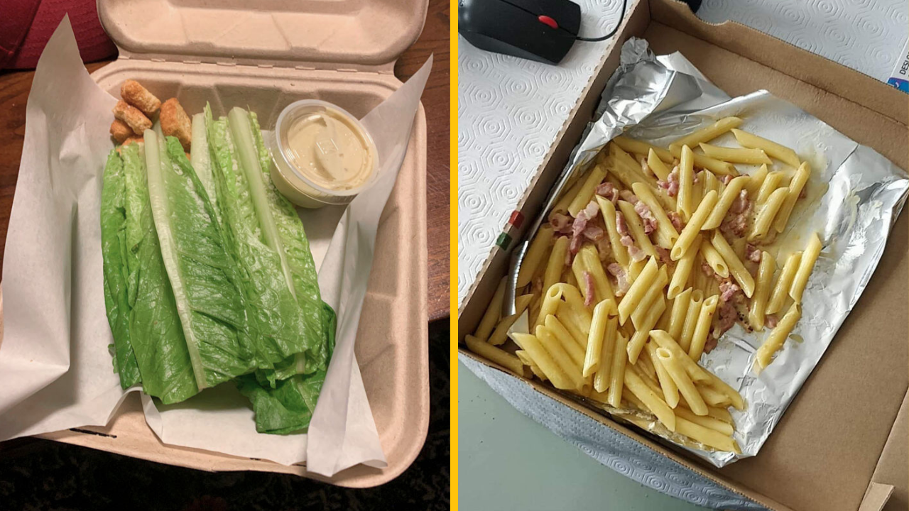 Týchto 10 ľudí si objednalo jedlo a to, čo im prišlo, sa dá nazvať len sklamaním (2. časť)