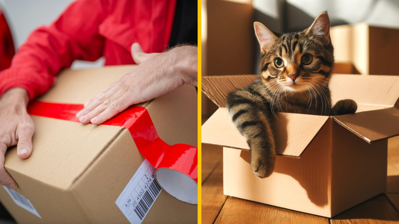 Pár nechtiac poslal svoju mačku poštou zatvorenú v Amazon balíčku