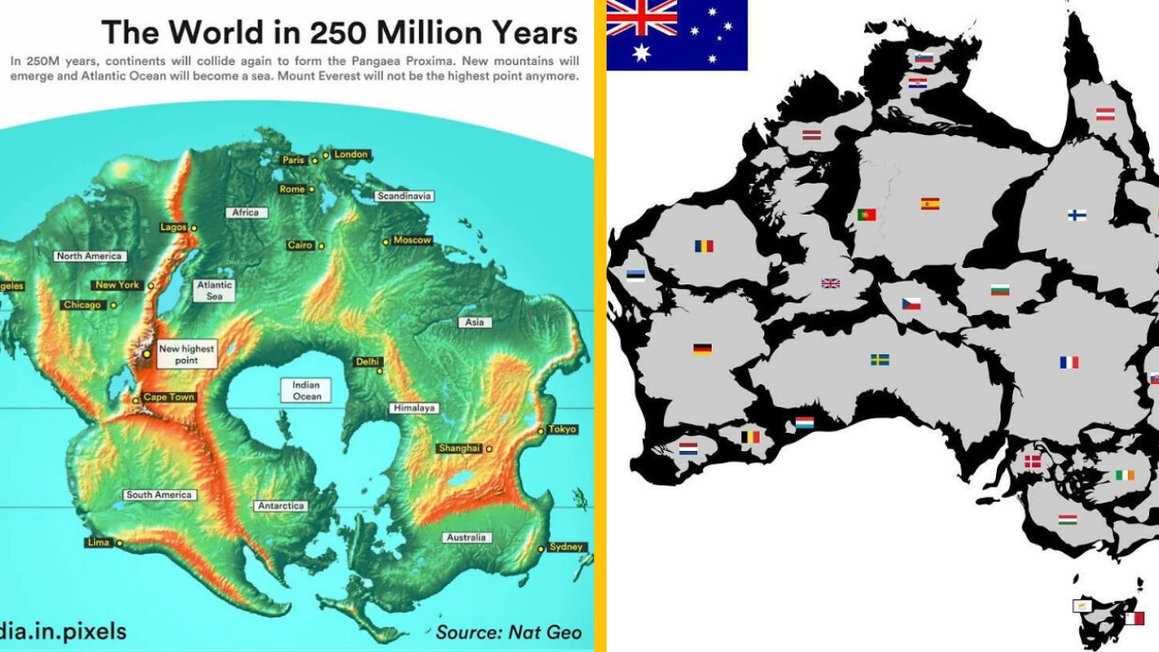 13 zaujímavých máp, ktoré ukazujú svet, v ktorom žijeme
