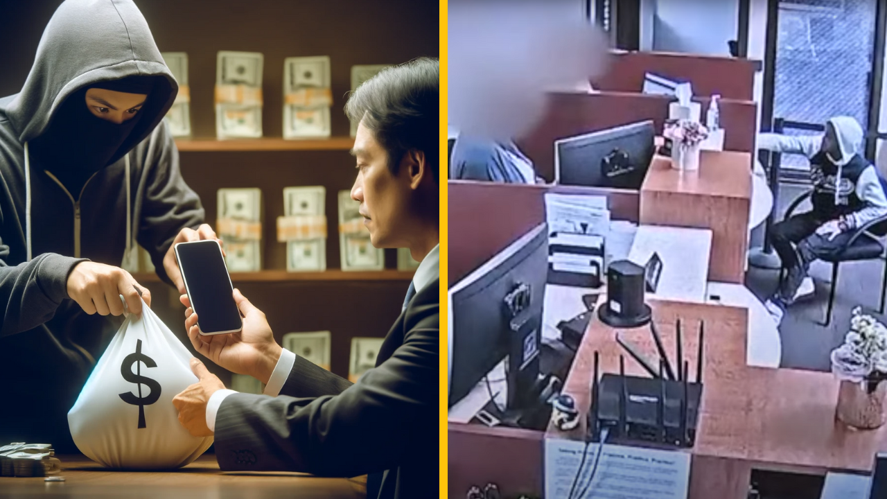 Muž sa pokúsil vykradnúť banku v Amerike s pomocou prekladača na mobile, pretože nevie rozprávať po anglicky