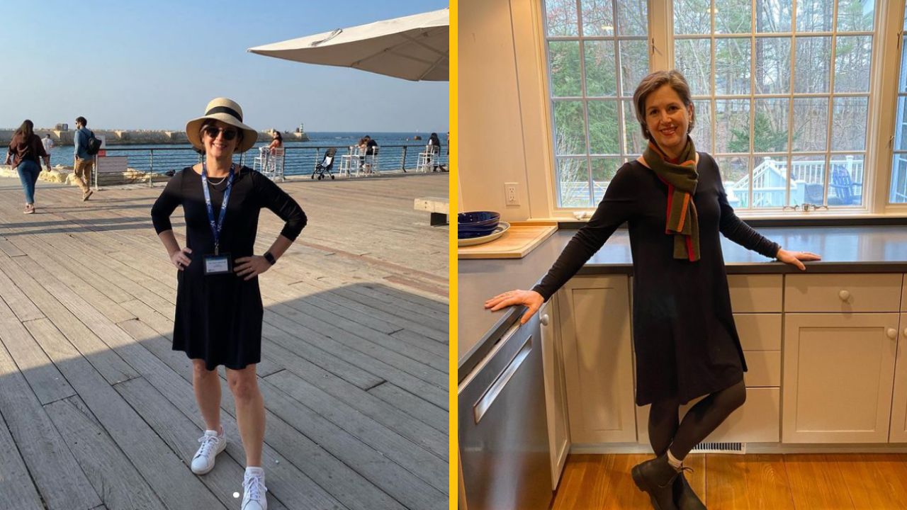 Žena nosila rovnaké šaty 100 dní – a sľúbila, že si už nikdy nebude kupovať oblečenie