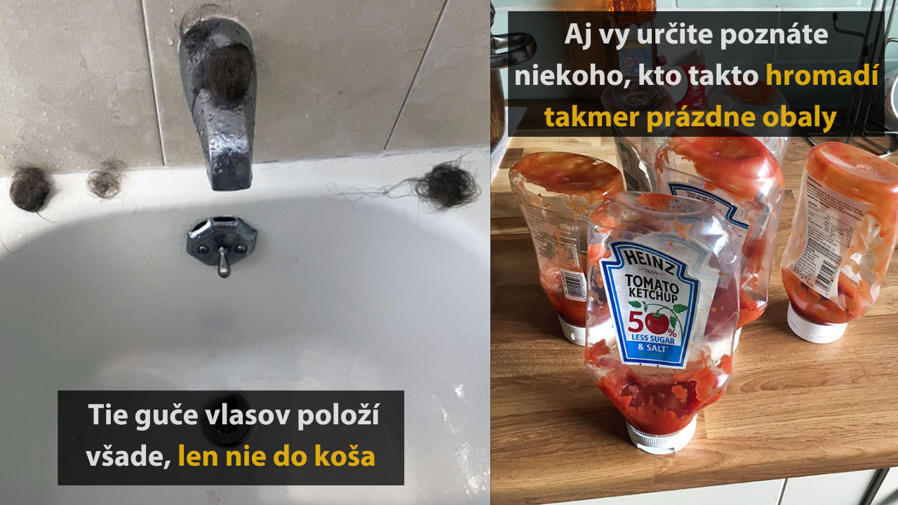 15 otravných zlozvykov, ktoré robí možno ja váš partner #1