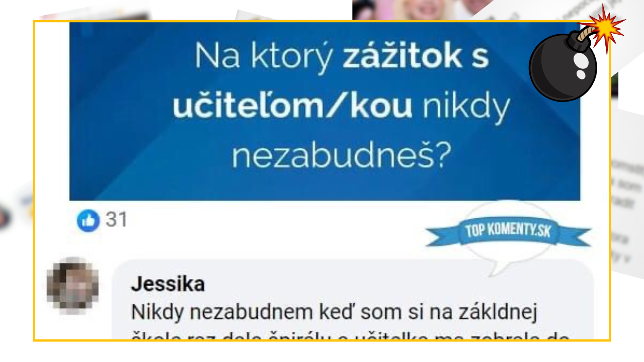 Bomby zo sociálnych sietí #949 – zážitok s učiteľkou, na ktorý mladá baba nikdy nezabudne