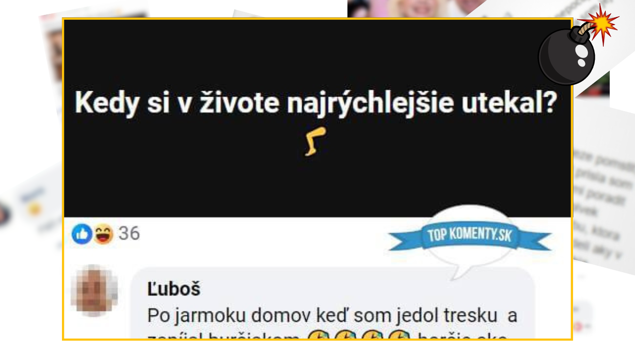 Bomby zo sociálnych sietí #964 – Ľuboš mal vtipný dôvod kedy najrýchlejšie utekal