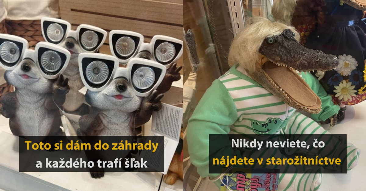 15 dizajnových kúskov, z ktorých vás pravdepodobne rozbolí hlava a hlavne oči