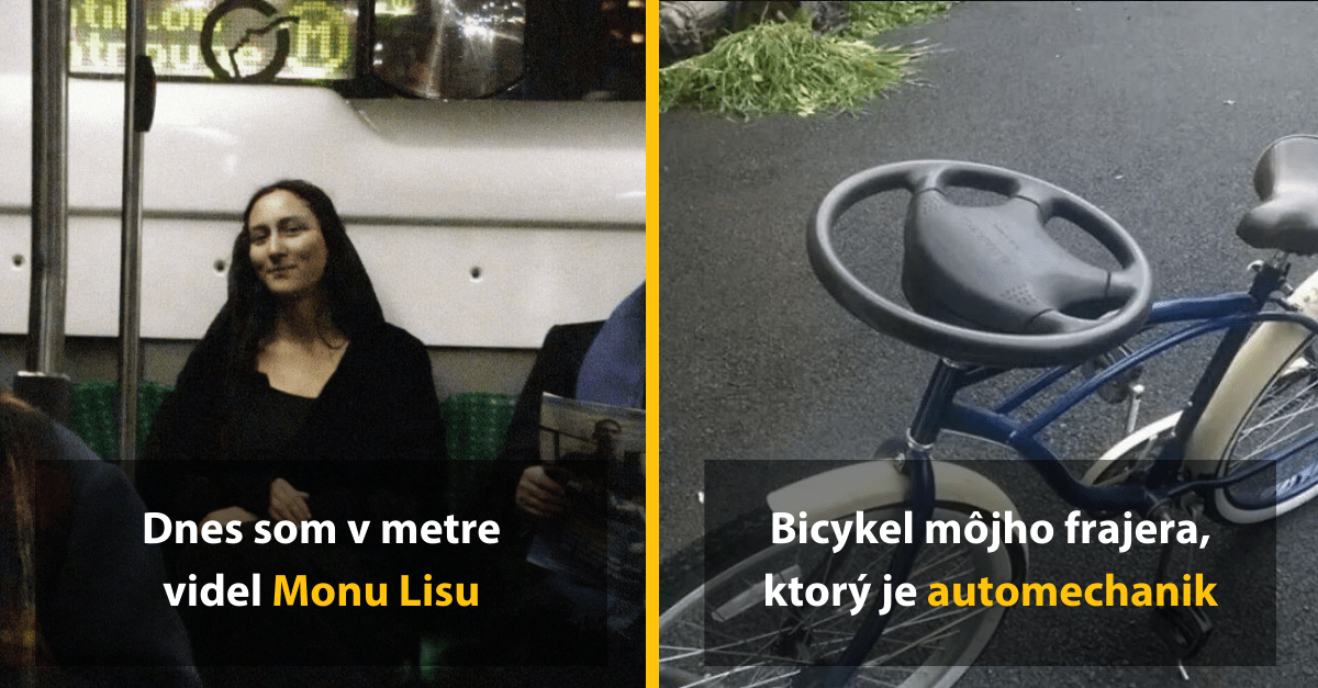 19 ľudí sa podelilo o náhodné vtipné momenty, ktoré sa im podarilo odfotiť alebo zažili sami