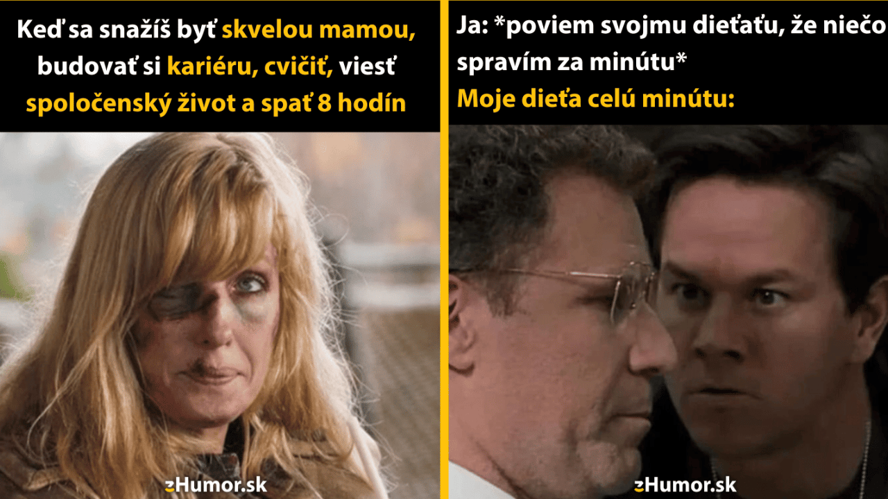 10 memečiek pre pracujúce mamičky