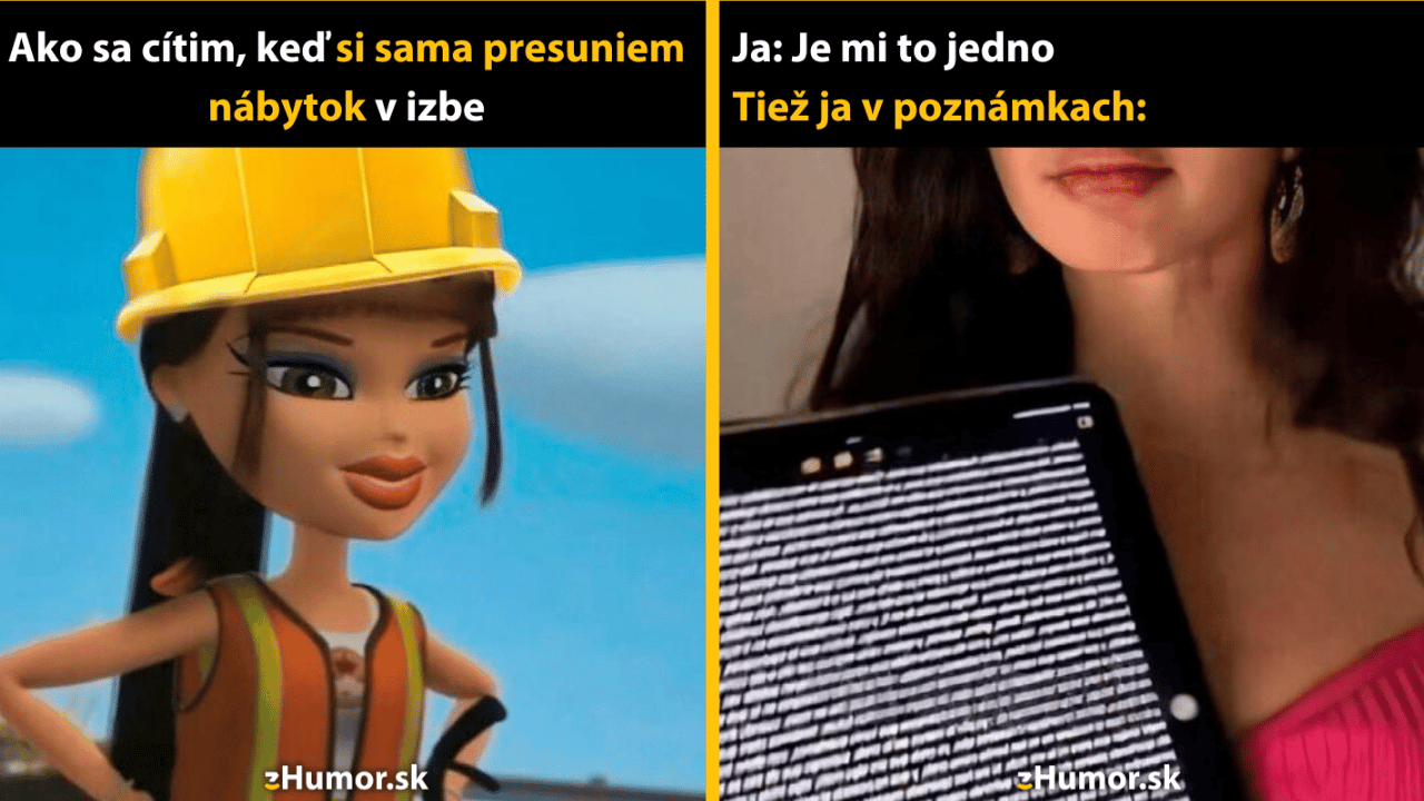 10 memečiek zo života žien