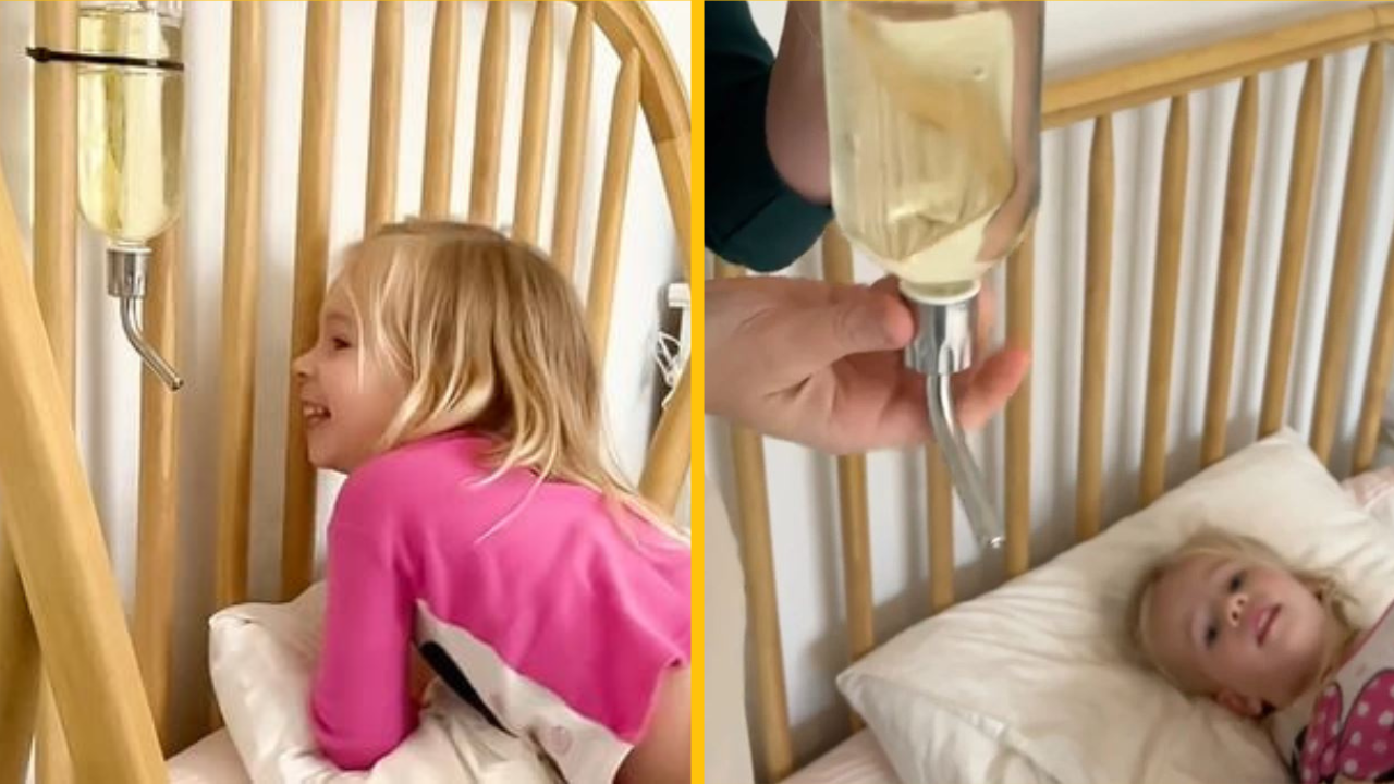 „Tvoje dieťa nie je králik,“ žena čelí odporu voči svojmu vynálezu, aby udržala dcéru hydratovanú