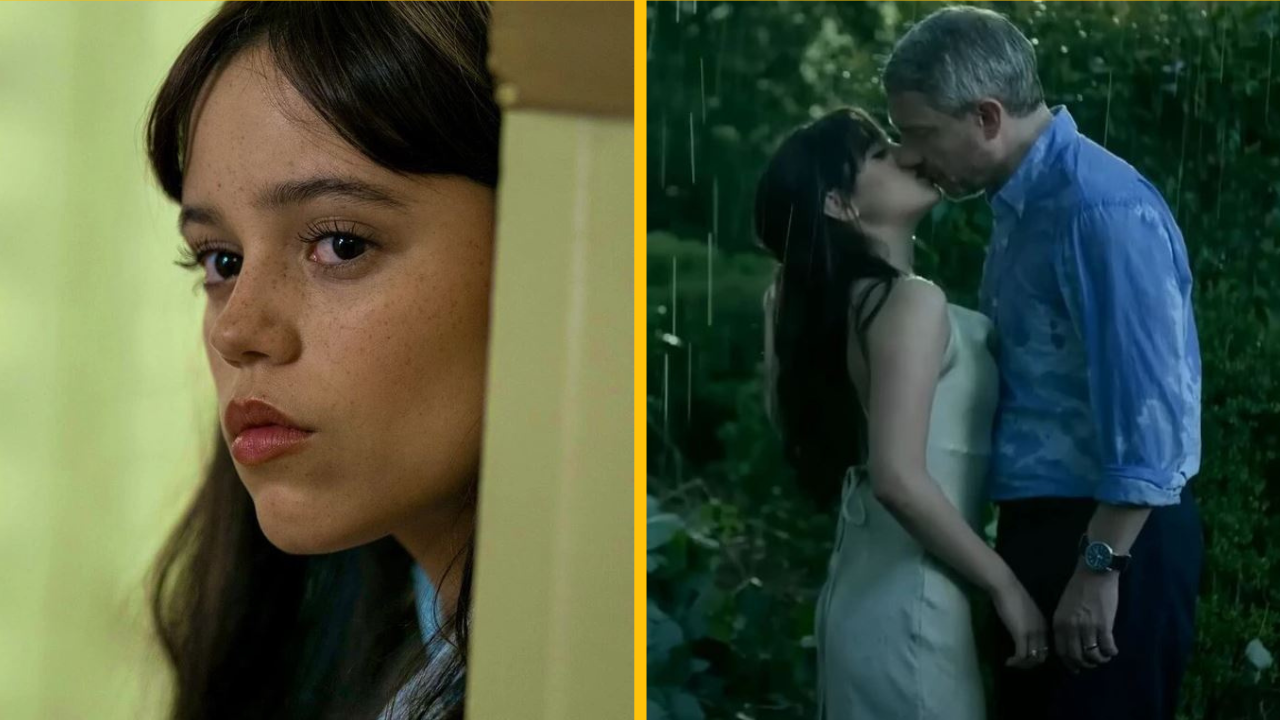 „Veľmi nepríjemné“, intímne scény medzi Jennou Ortegou (21) a Martinom Freemanom (52) vyvolali kontroverziu